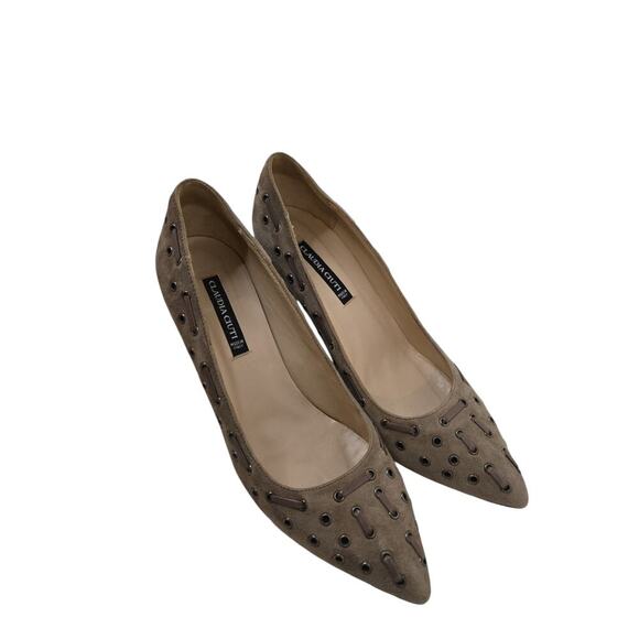 CLAUDIA CIUTI Suede Pumps Size 7.5 - Picture 2 of 5
